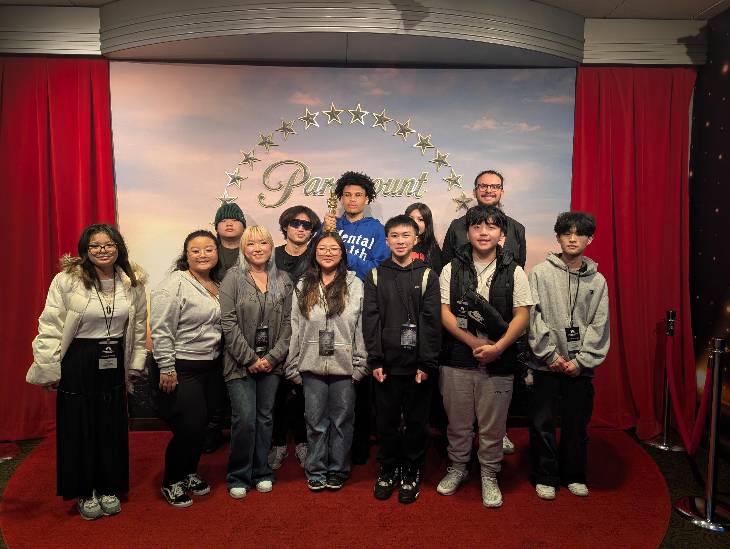 Florin High group at Paramount